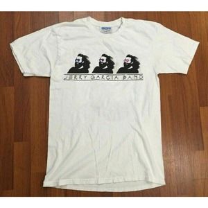 Vintage T Shirt 1991 Jerry Garcia Band Triple Logo Shirt